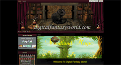 Desktop Screenshot of digitalfantasyworld.com